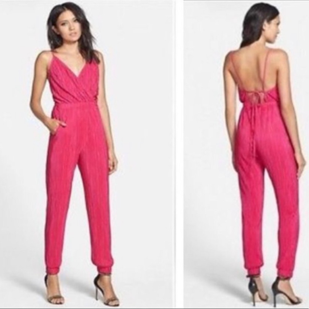 Nordstrom - June and Hudson Pink Jumpsuit